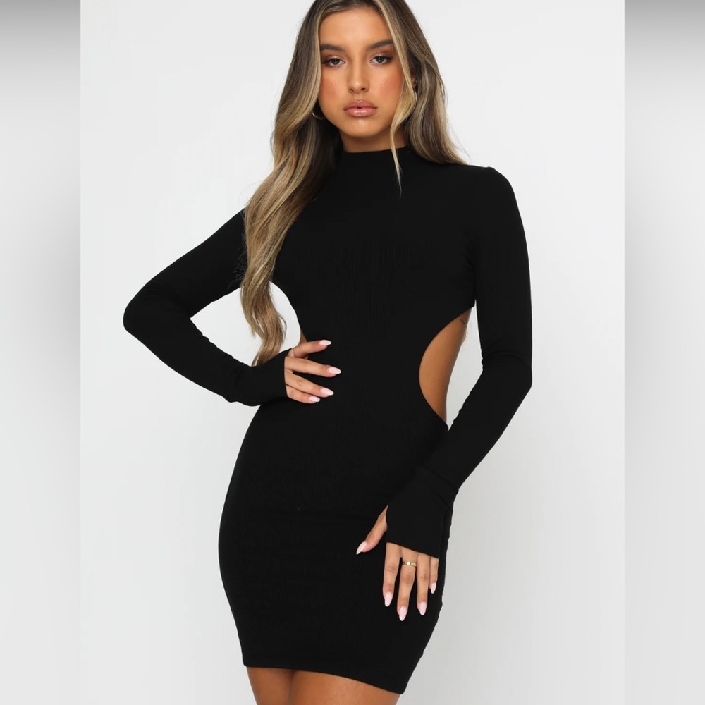 Break The Rules Mini Dress Black - NWOT - XS